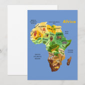 Carte mondiale à plat (Devant / Derrière)