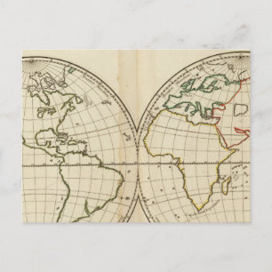 Carte mondiale avec Latitude et Longititude
