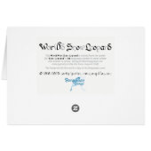 Carte mondiale de léopard des neiges (Dos Horizontal)