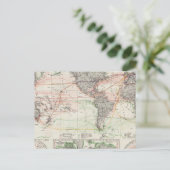 Carte mondiale des courants océaniques (Debout devant)