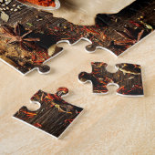 Carte Mondiale Des Épices Jigsaw Puzzle (Côté)