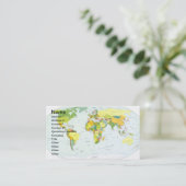 Carte mondiale Globe Pays Atlas (Debout devant)