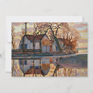 Carte Mondrian - Ferme près de Duivendrecht