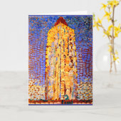 Carte Mondrian - Phare de Westkapelle (Fleur jaune)