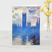 Carte Monet - Chambres du Parlement, Westminster (Fleur jaune)