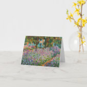 Carte Monet Irises (Fleur jaune)