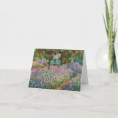 Carte Monet Irises (Devant)