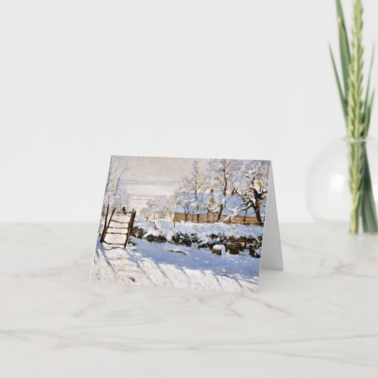 Carte Monet - La Magpie (Devant)