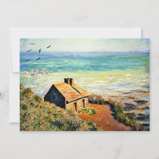 Carte Monet - La Maison des douanes, Effet du matin, (Devant)