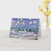 Carte Monet - La vague (Fleur jaune)