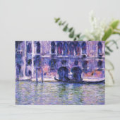 Carte Monet - Palazzo da Mula (Debout devant)