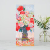 Carte Monet Peonies (Debout devant)