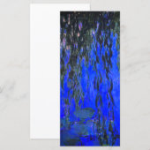Carte Monet Weeping Willow Branches (Devant / Derrière)