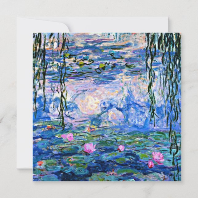 Carte Monet's Water Lilies (Devant)