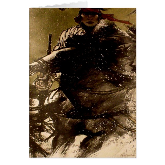 Carte mongole Horseman (Devant)