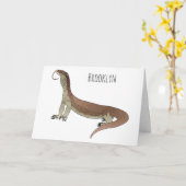 Carte Monitor lizard (Fleur jaune)