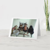 Carte Monkey Birthday Cake (Devant)