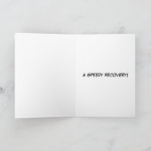 Carte Monkey Get Well (Intérieur)