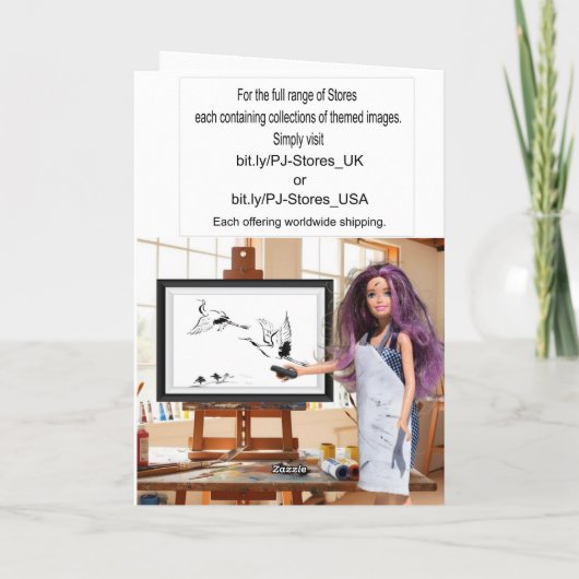 Carte Monkey Puzzle & Puzzled Gorilla. (Dos)