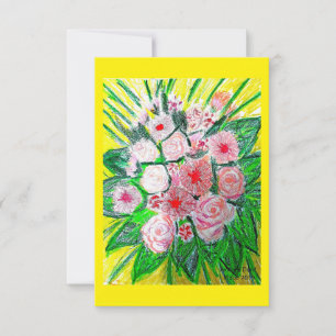 Carte Monochromatique, Rosas, Dianthus caryophyllus, Ge