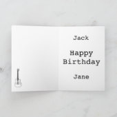 Carte Monochrome Semi acoustique de la guitare (Intérieur)