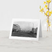 Carte Monroe, WA - scène du centre de rue (Fleur jaune)