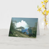Carte Monsieur Nigel Gresley de Gresley A4 travaille le (Fleur jaune)