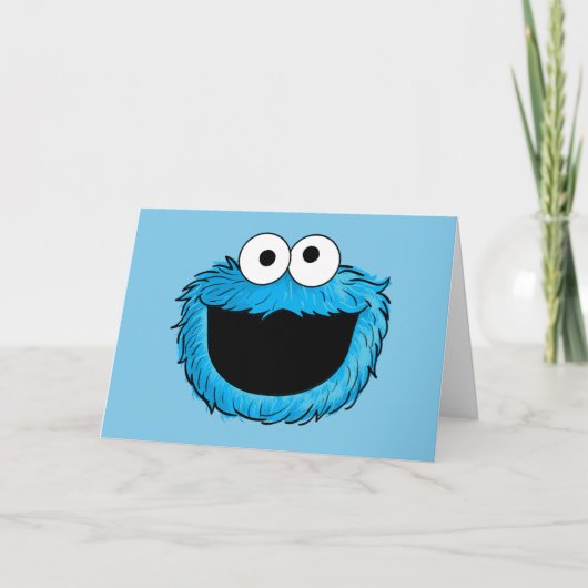 Carte Monster à la fin de cette histoire| Cookie Monster (Devant)