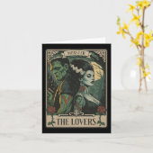 Carte Monster Lovers Tarot Card Gothic Frankenstein Hall (Fleur jaune)