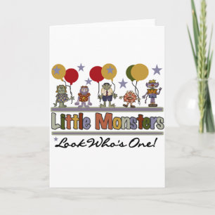 Carte Monster Premier anniversaire T-shirts et cadeaux