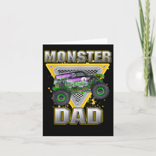Carte Monster Truck Papa Fête des pères Monster Truck Ar