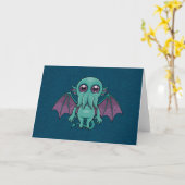Carte Monstre Cthulhu, bébé mûr (Fleur jaune)