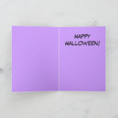 Carte Monstre de Frankenstein Candy (Intérieur)