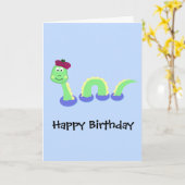 Carte Monstre de Loch Ness (Fleur jaune)