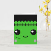 Carte Monstre Frankenstein (Fleur jaune)