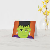Carte Monstre vert (Fleur jaune)