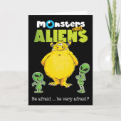 Carte Monstres et Aliens (Devant)