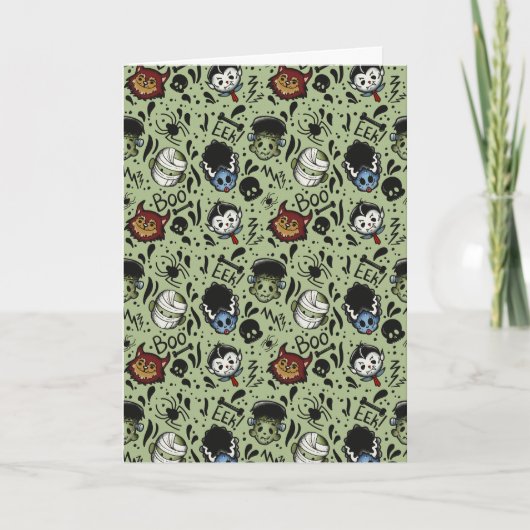 Carte Monstres Universels- Vert (Devant)