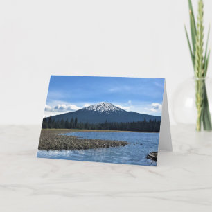 Carte Mont Bachelor au lac Hosmer, Oregon