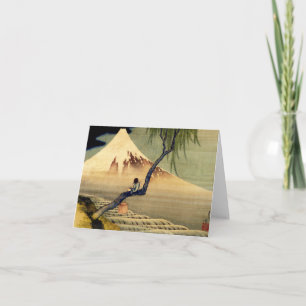 Carte Mont Fuji Japonais Vintage