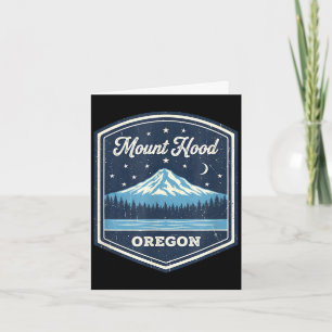 Carte Mont Hood Oregon montagne nature extérieur