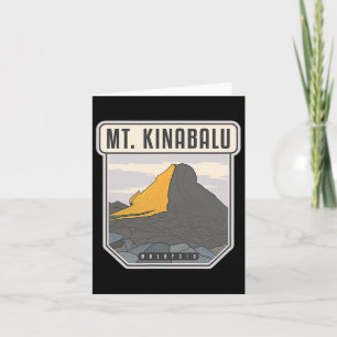 Carte Mont Kinabalu - Malaisie