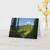 Carte Mont Rainier (Fleur jaune)