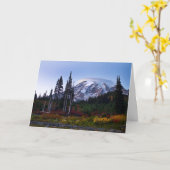 Carte Mont Rainier (Fleur jaune)