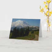 Carte Mont Rainier du Sourdough Ridge Trail (Fleur jaune)