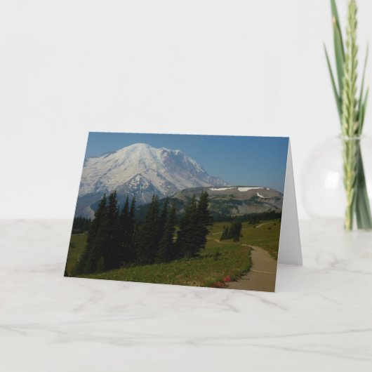 Carte Mont Rainier du Sourdough Ridge Trail (Devant)