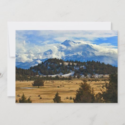 CARTE MONT SHASTA (Devant)