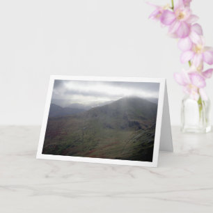 Carte Mont Snowdon, parc national de Snowdonia, Pays de