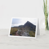Carte Mont Snowdon, Snowdonia, Pays de Galles (Devant)