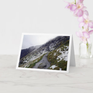 Carte Mont Snowdon, Snowdonia, Pays de Galles, Royaume-U